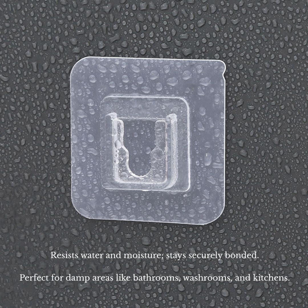 強力無痕防水掛鉤(10對入)