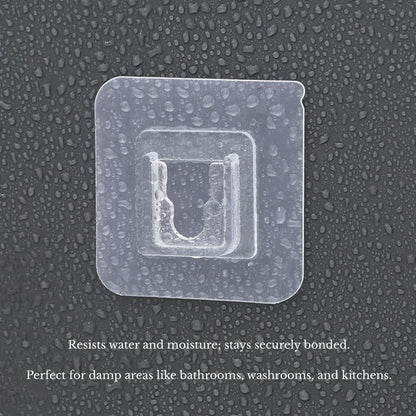 強力無痕防水掛鉤(10對入)