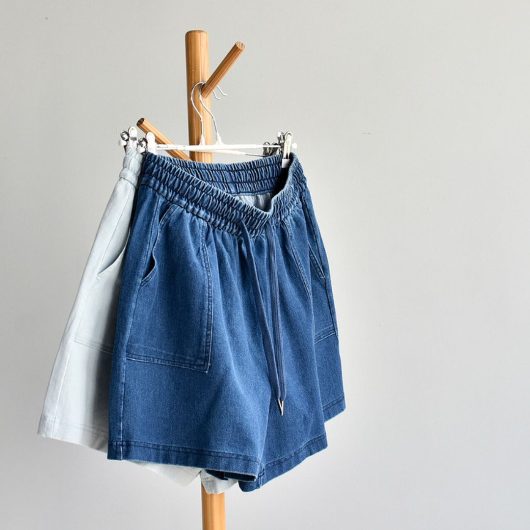 Women's Pure Cotton Denim Shorts
