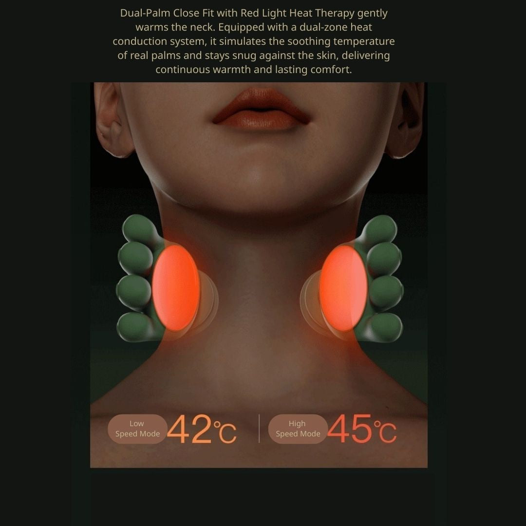 加熱機能付き多機能ホームネックマッサージャー