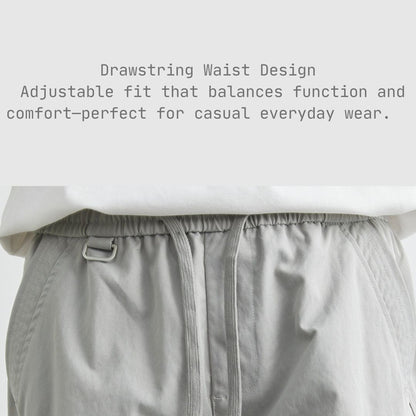 Men's Loose Drawstring Lightweight Pants