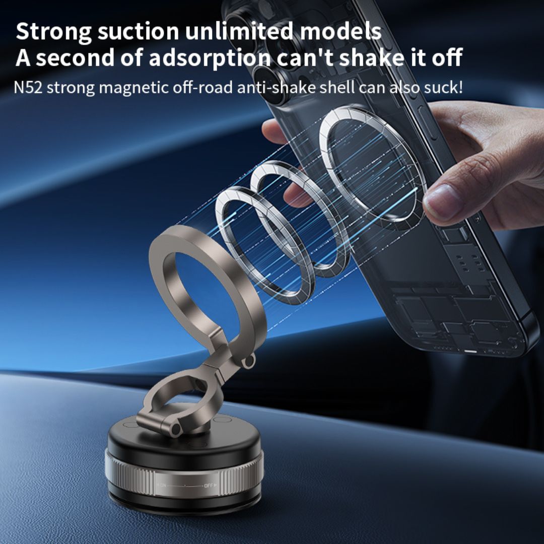 D1X Vacuum Folding Magnetic Phone Holder