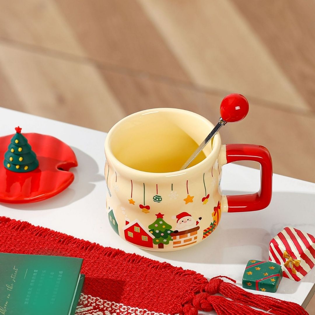 クリスマス セラミックカップ