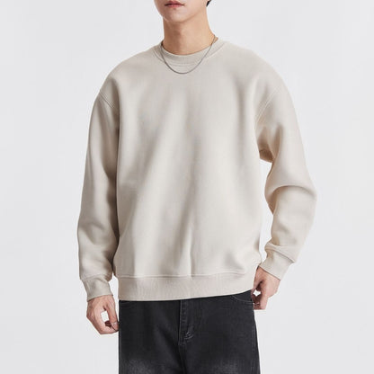 Solid Crewneck Airy Sweatshirt