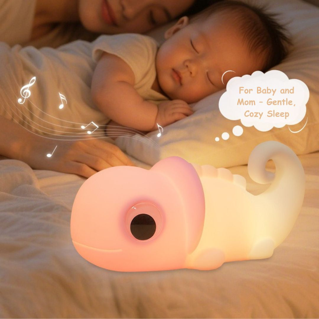 Chameleon Silicone Tap-to-Light Night Lamp