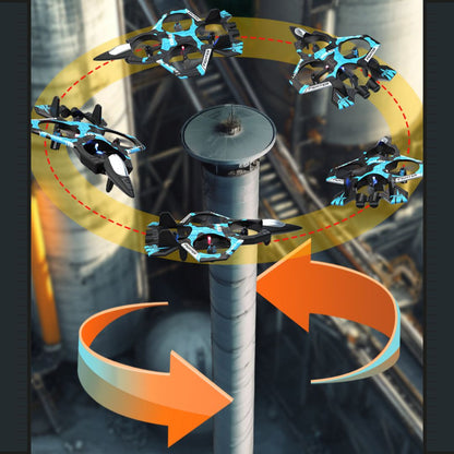 360°翻滾炫光戰鬥機