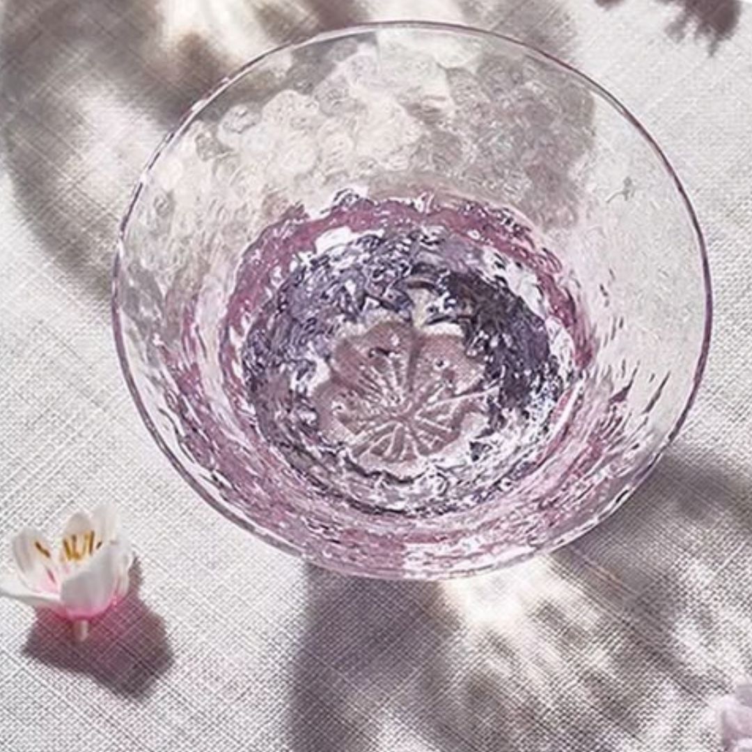 富士見桜清酒杯