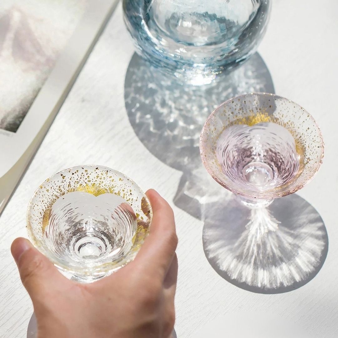 Mount Fuji Blessing Pair Cups