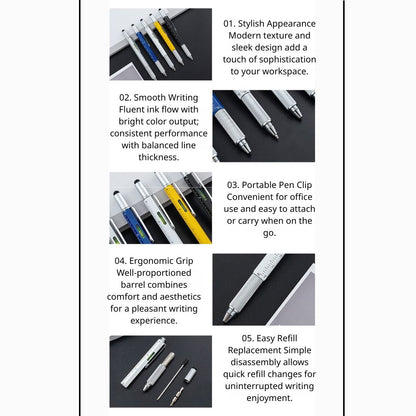 6合1工具原子筆 (2支起)