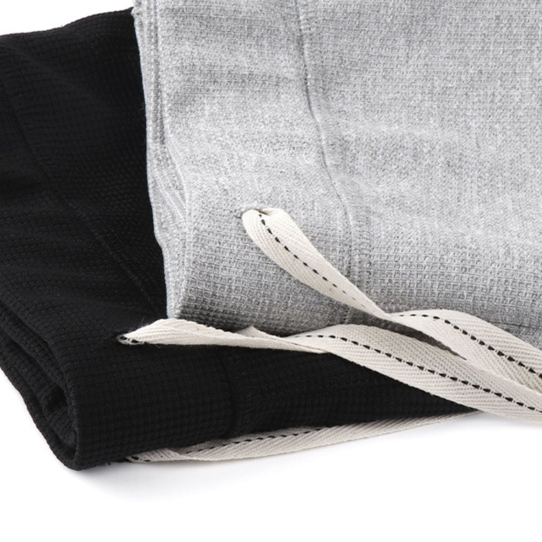 270g Japanese-style Waffle Fabric Mid-length Shorts