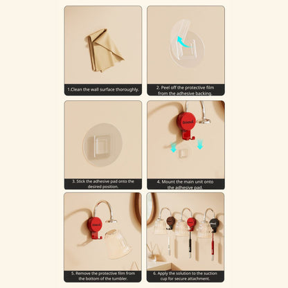 Vintage-Style Magnetic Toothbrush & Tumbler Holder