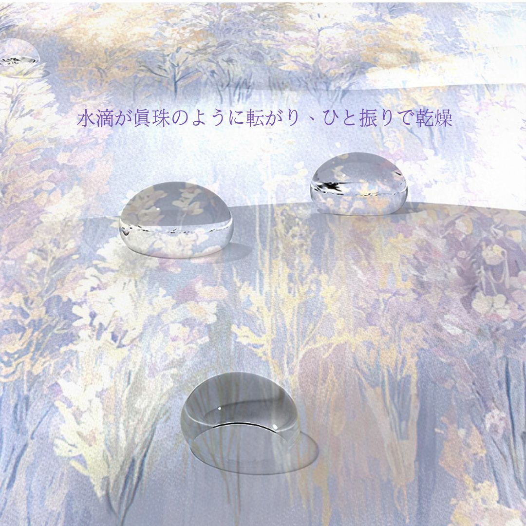 金フックプリント日傘