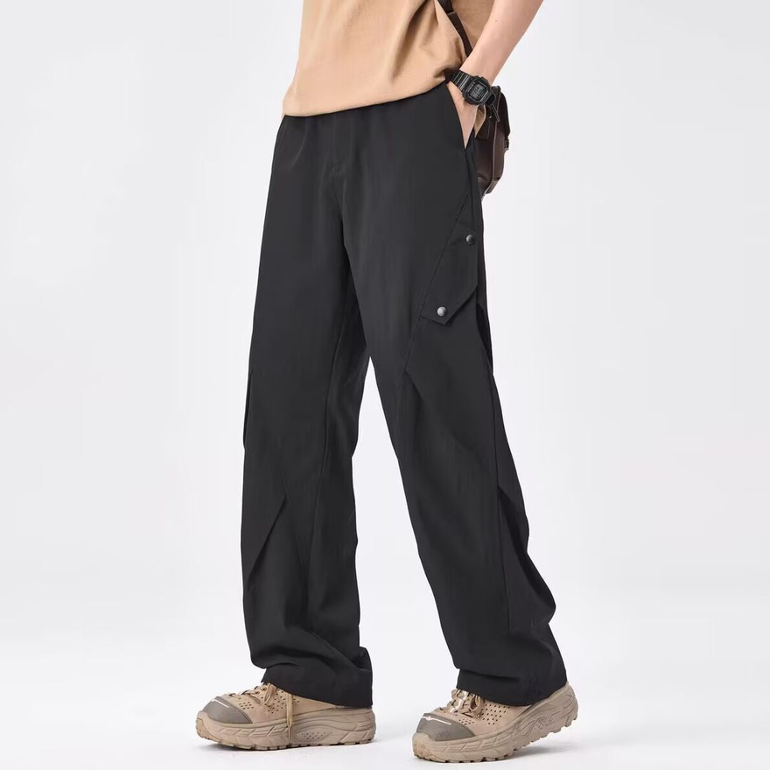 Ice Silk Quick-Dry Cargo Pants