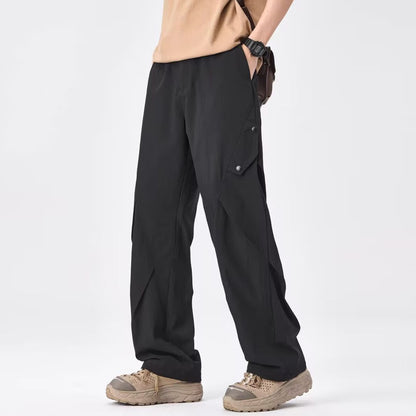Ice Silk Quick-Dry Cargo Pants