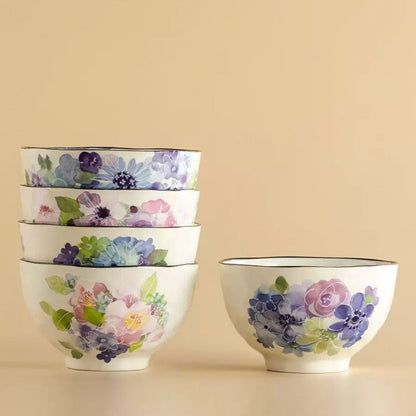 Hanakoubou Rice Bowl Set
