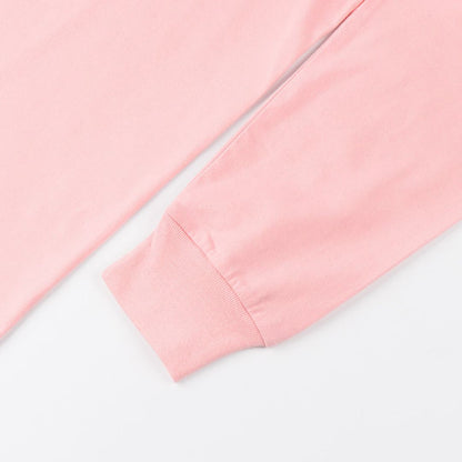 250g Plain Cotton Long-sleeved T-shirt (Min. 2 pcs)