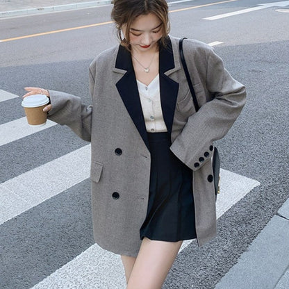 Color Block Blazer