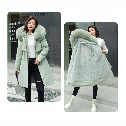 Fur Collar Fleece Lined Jacket