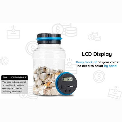 スマート自動メモリ貯金箱