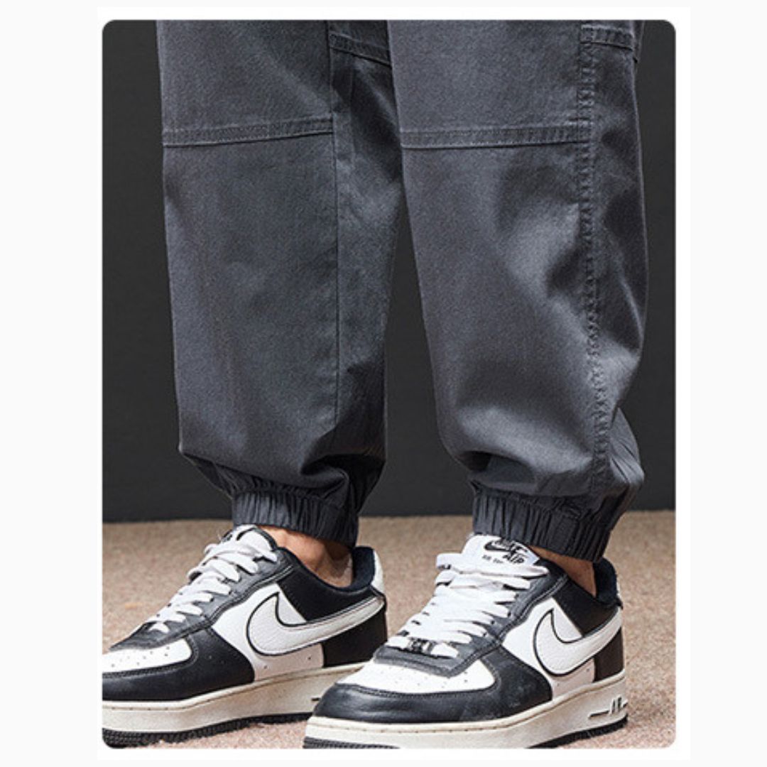New Summer Lightweight Cuffed Trousers