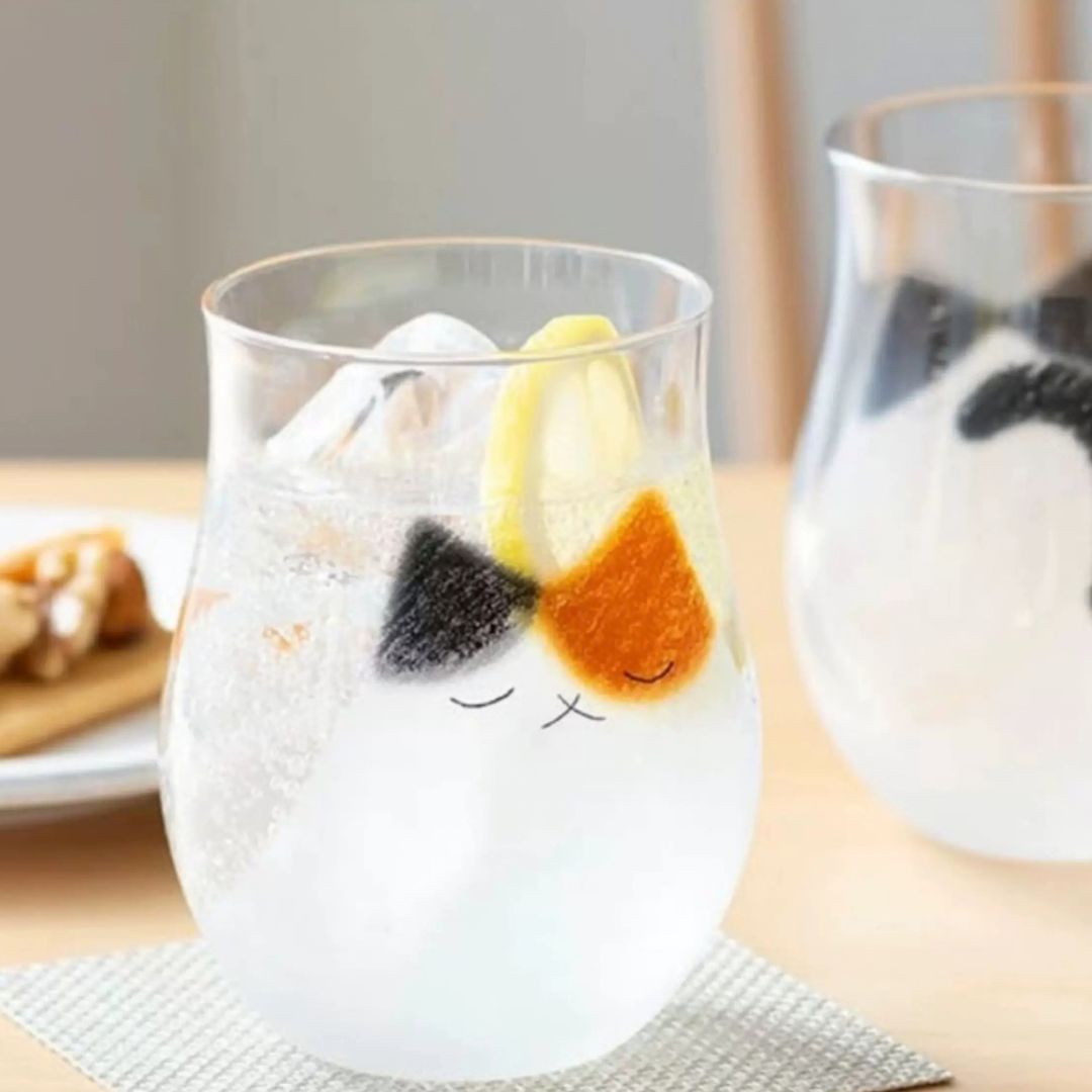 Cat Glass Cup