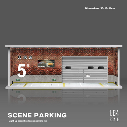 1:64 Parking Lot Lighting Scene Box