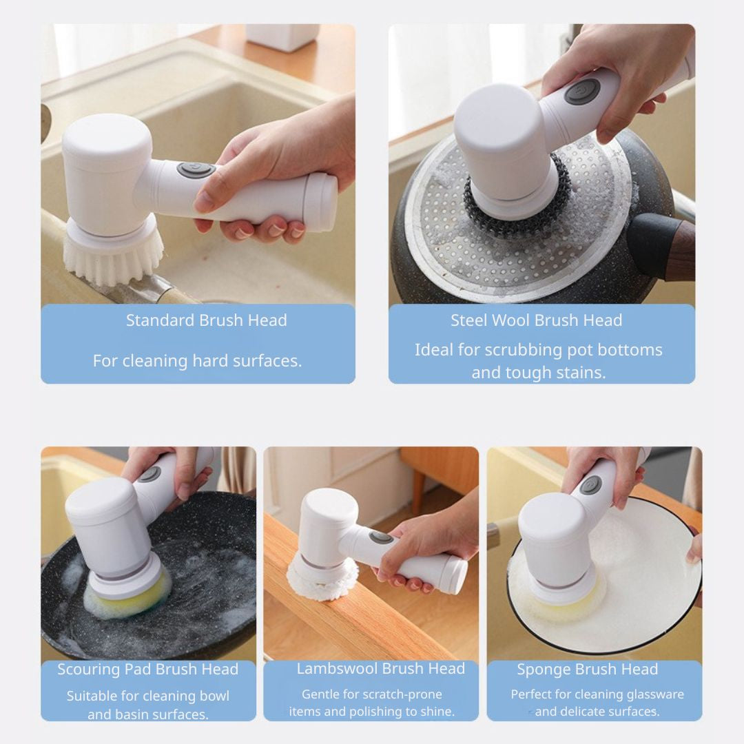 多機能電動クリーニングブラシ