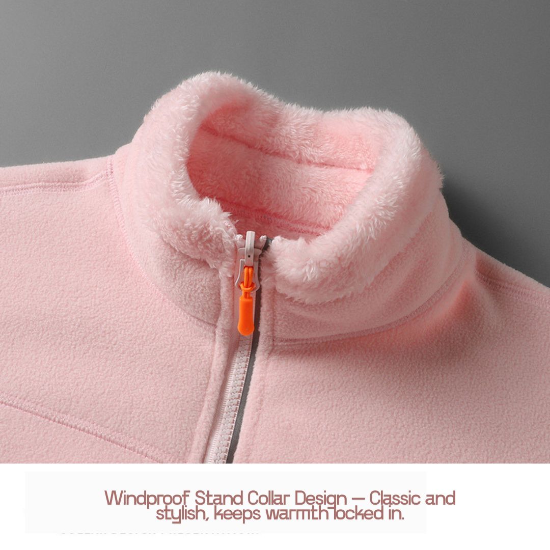 Unisex Reversible Fleece Jacket