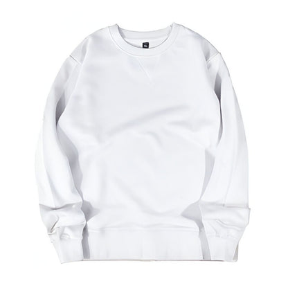 340g Solid Color Loose Sweatshirt
