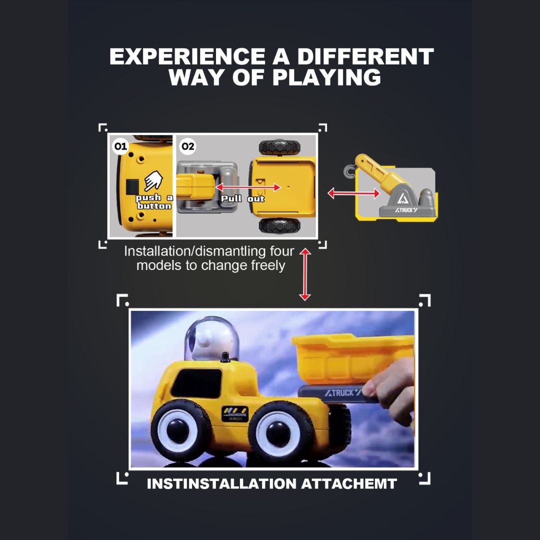 4in1遙控車玩具套裝