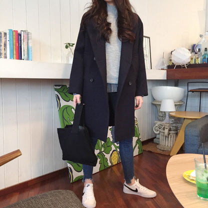 Loose Mid Length Coat