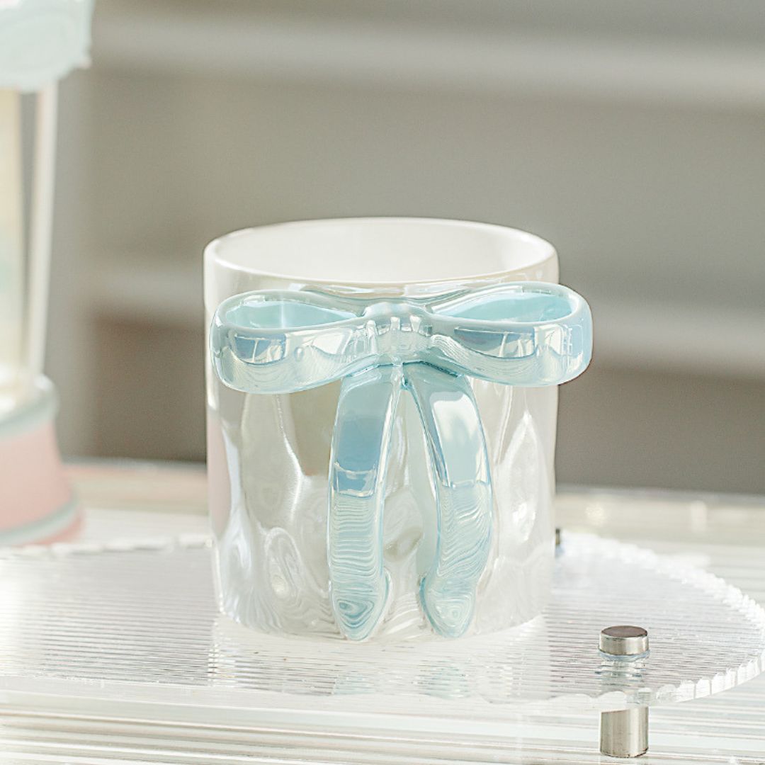 Bowknot Ceramic Cup