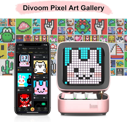 Ditoo Pro Retro Pixel Art Portable Speaker