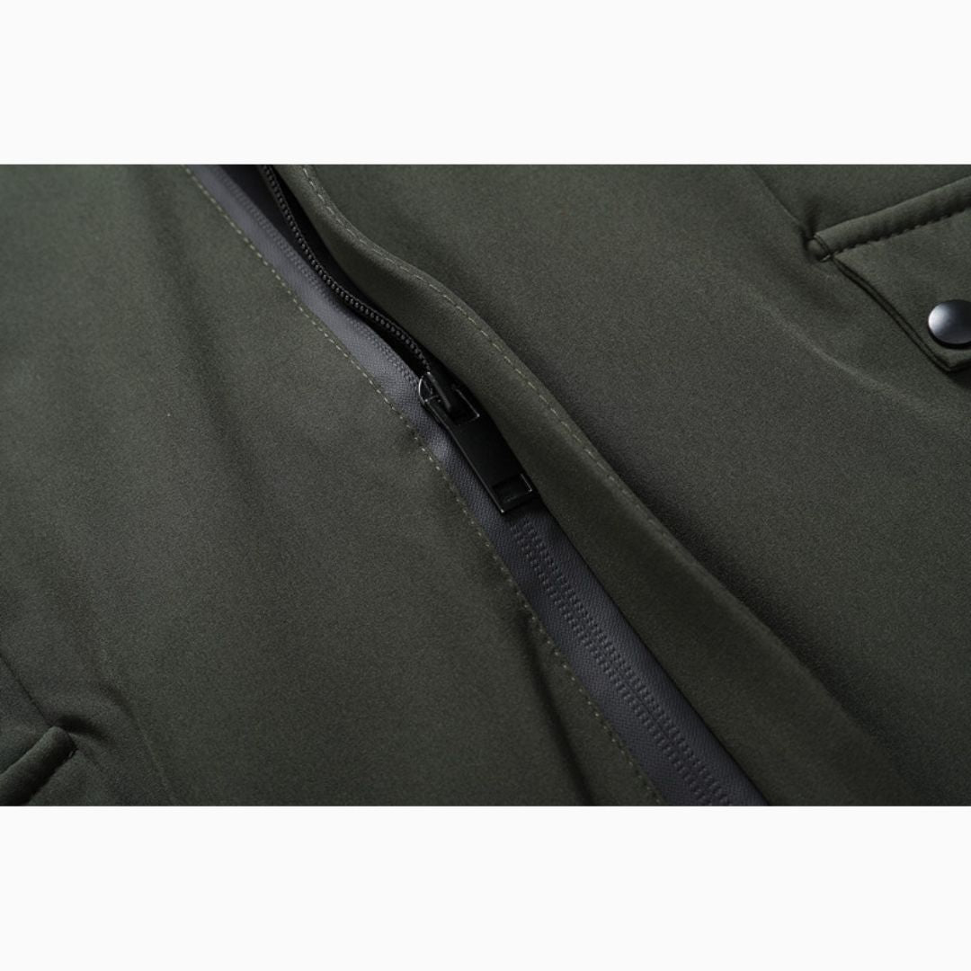 Solid Color Hooded Windbreaker