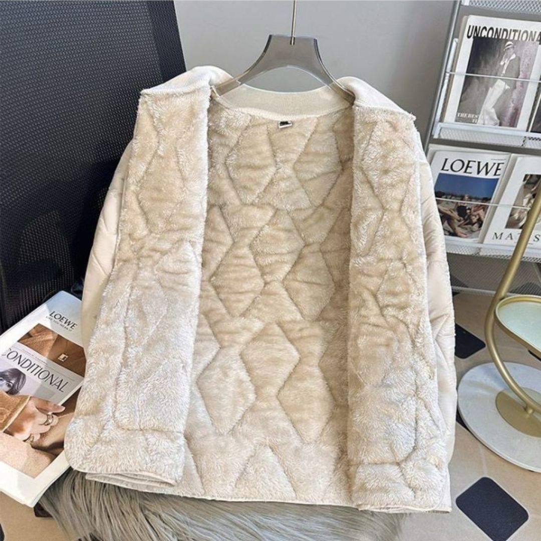 Sherpa-Lined Heavyweight Cotton Jacket