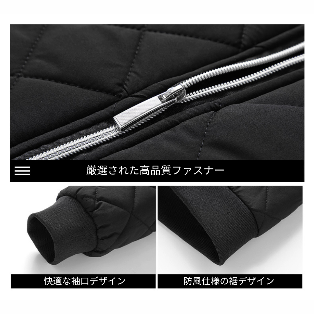 Men's Stand-Collar Casual Thermal Jacket