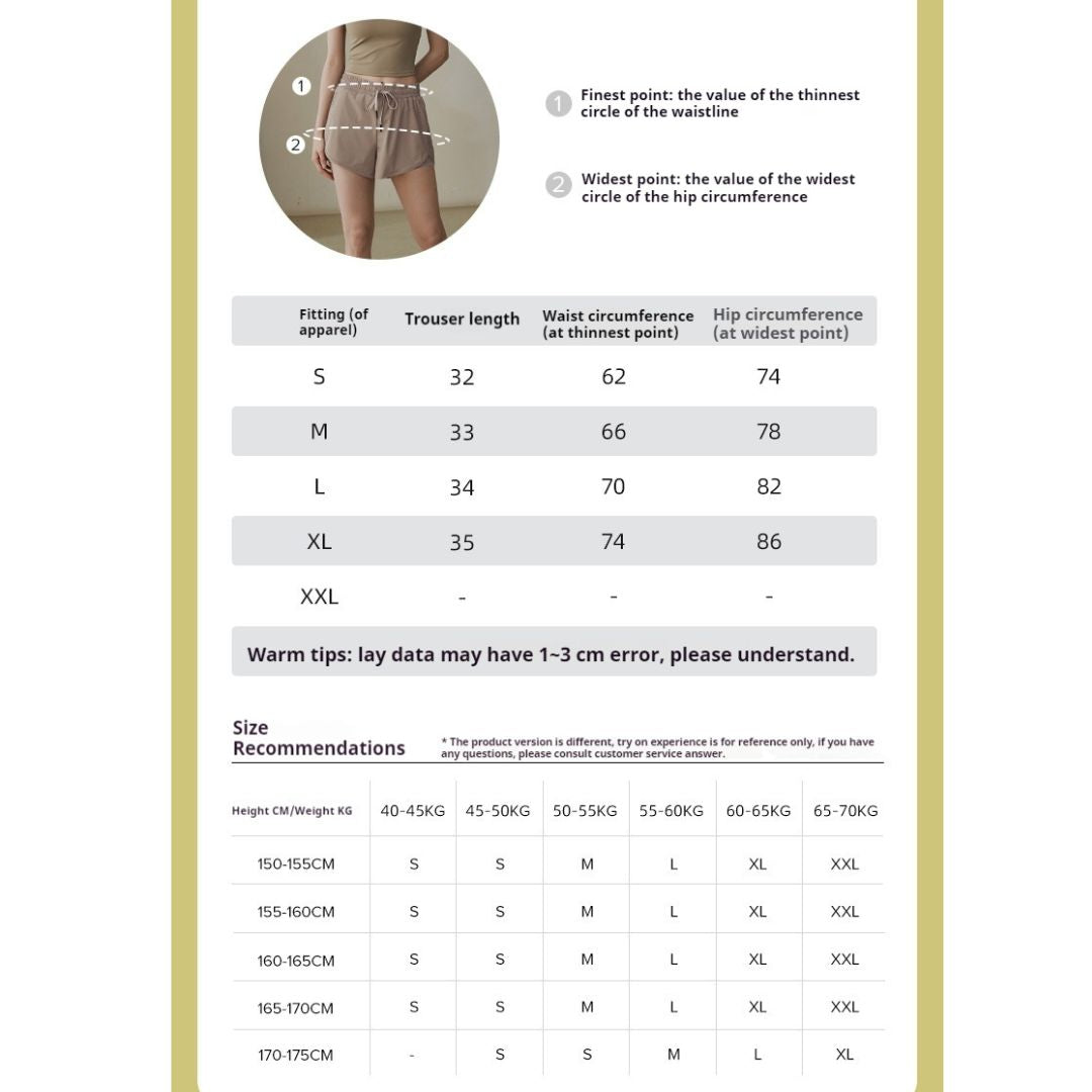 Anti-Exposure Fitness Shorts