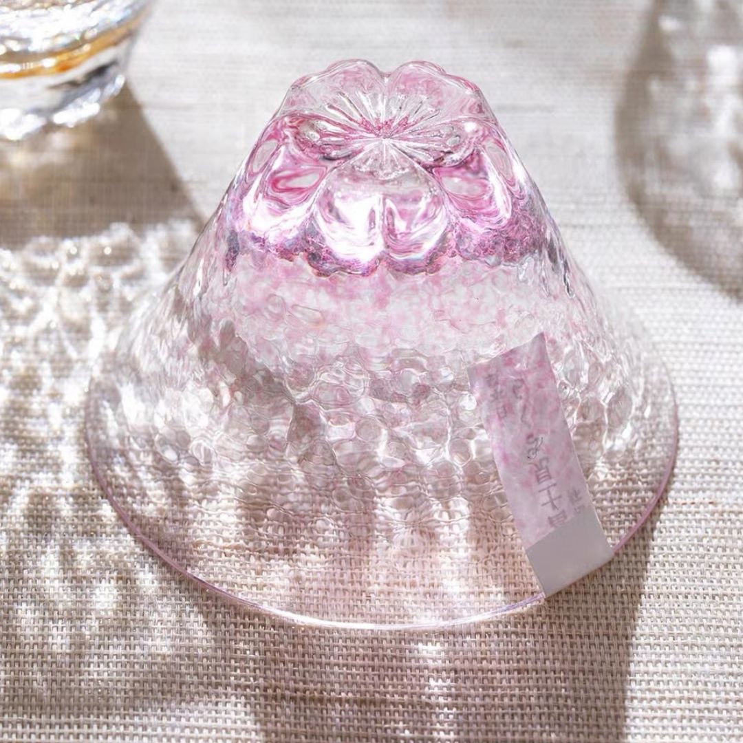 富士見桜清酒杯