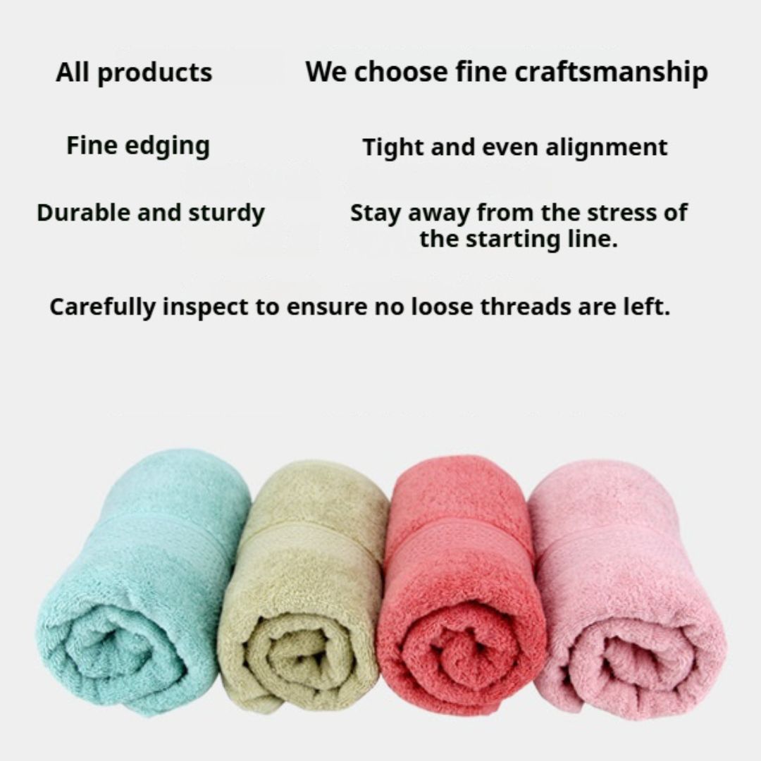 MonoRed Pure Cotton Facial Towels (3-Pack)