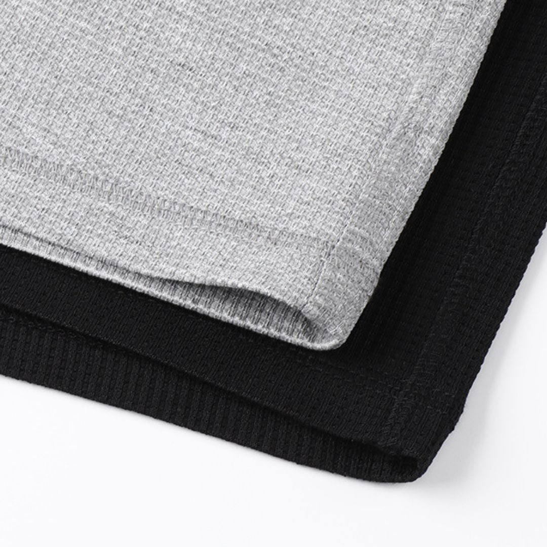 270g Japanese-style Waffle Fabric Mid-length Shorts