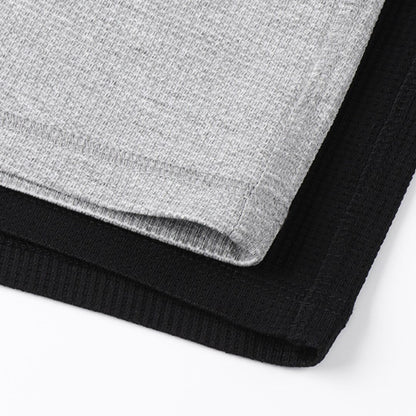 270g Japanese-style Waffle Fabric Mid-length Shorts