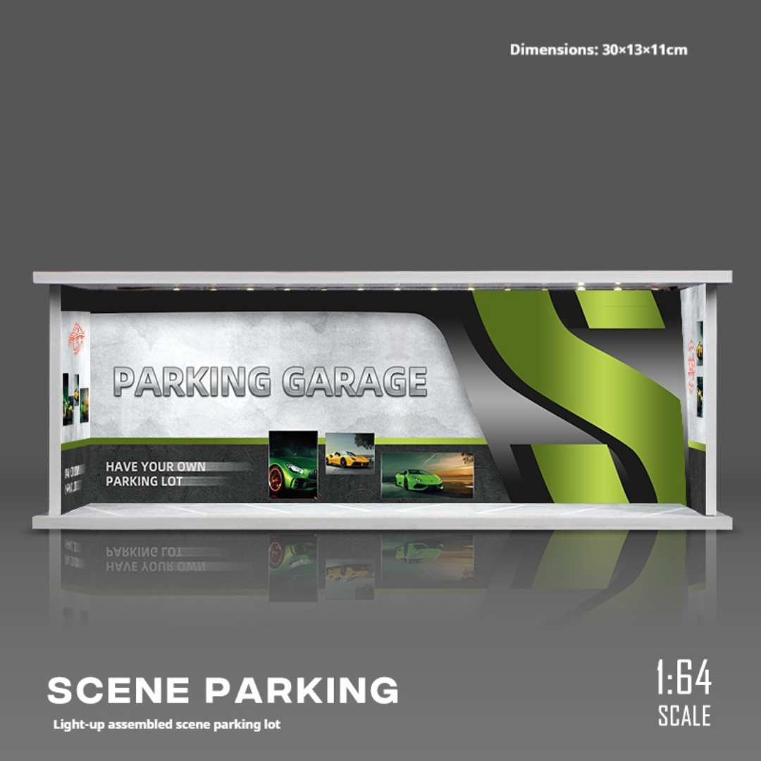 1:64 Parking Lot Lighting Scene Box