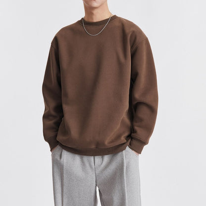 Solid Crewneck Airy Sweatshirt