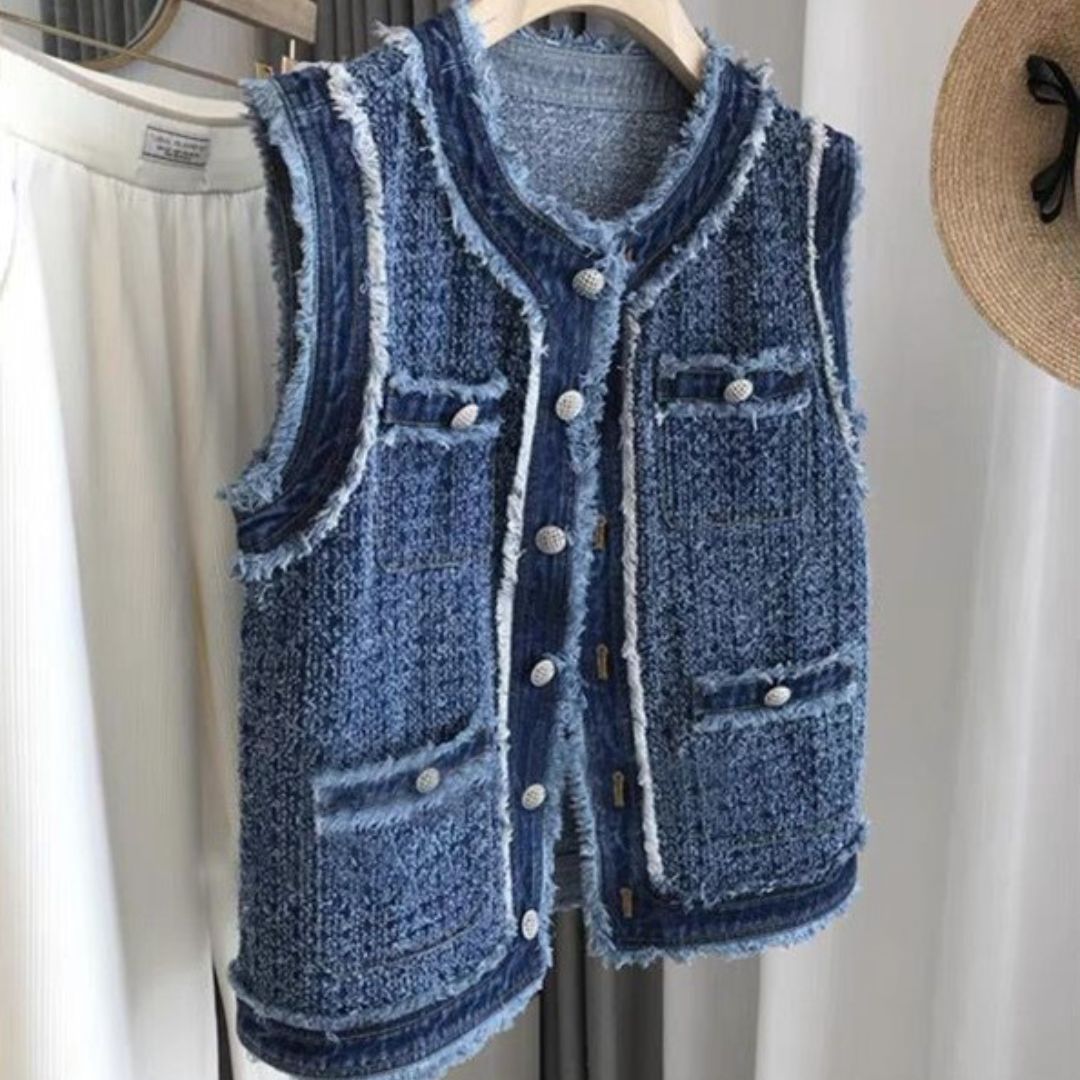Vintage Denim Vest