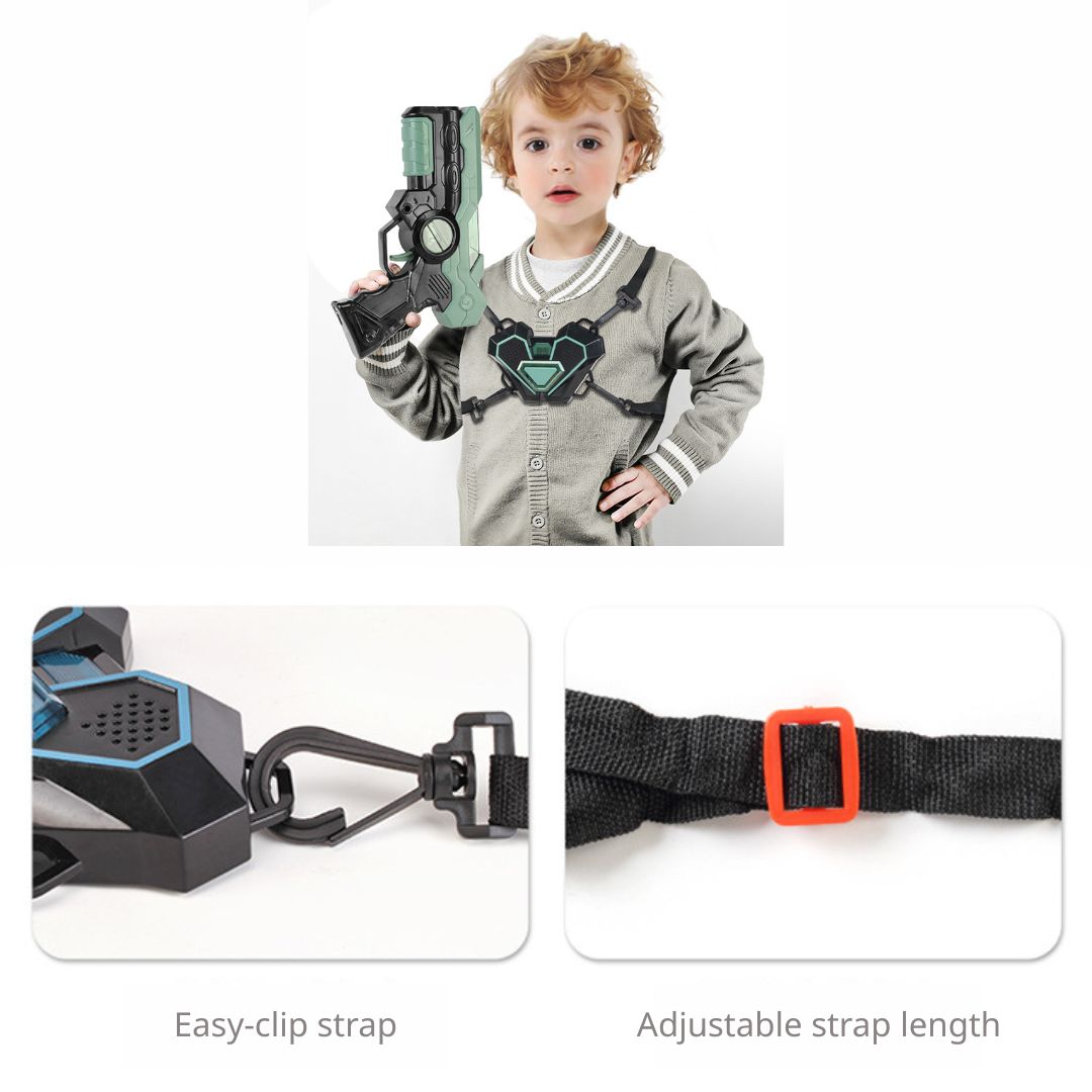 2-Player Laser Tag Blaster Set