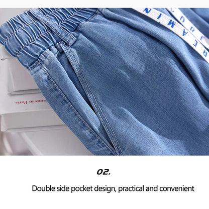 Casual Ice Silk Jeans