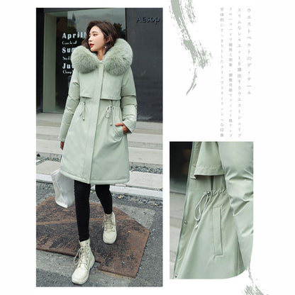 Fur Collar Fleece Lined Jacket