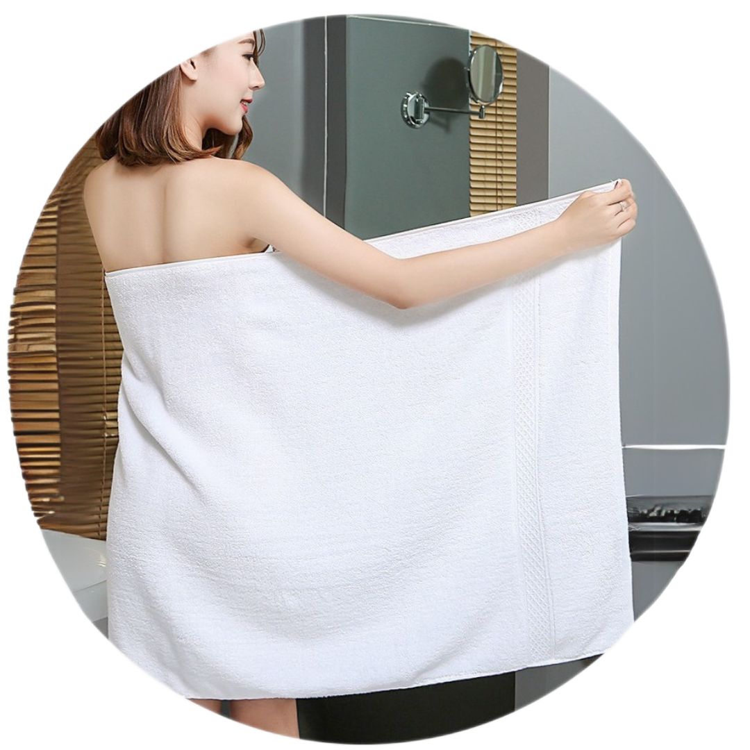MonoRed Solid Color Pure Cotton Towels (Min. 2 Pieces)