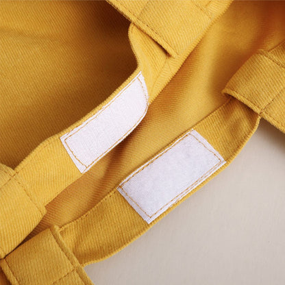 Bowknot Canvas Shoulder Bag
