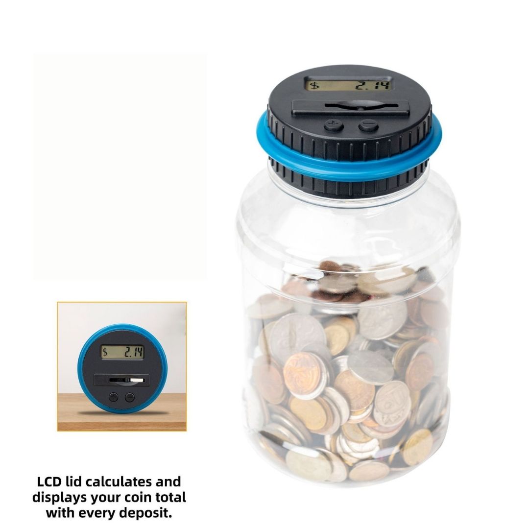 スマート自動メモリ貯金箱